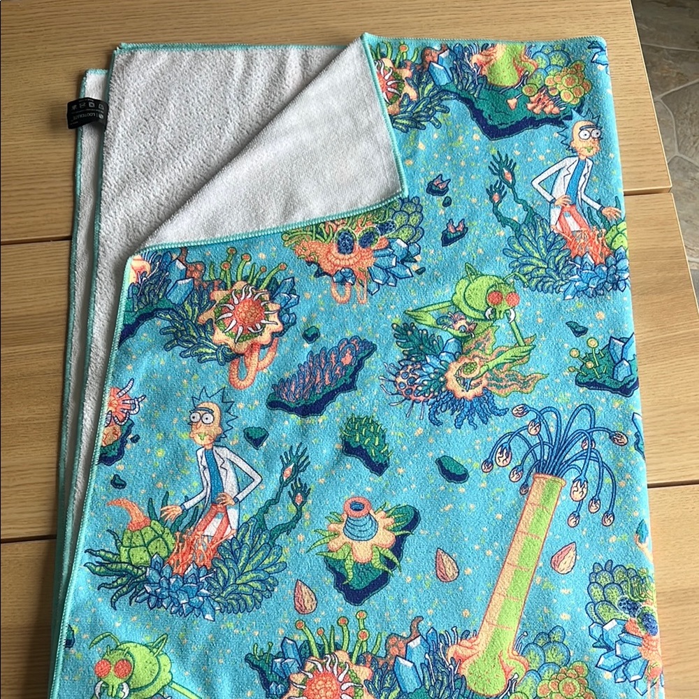 Lootcrate Rick and Morty beach towel